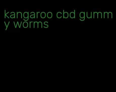 kangaroo cbd gummy worms